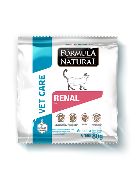 Сухой корм для кошек Formula Natural VET CARE RENAL, диетический, при хроническом заболевании почек, 80 гр