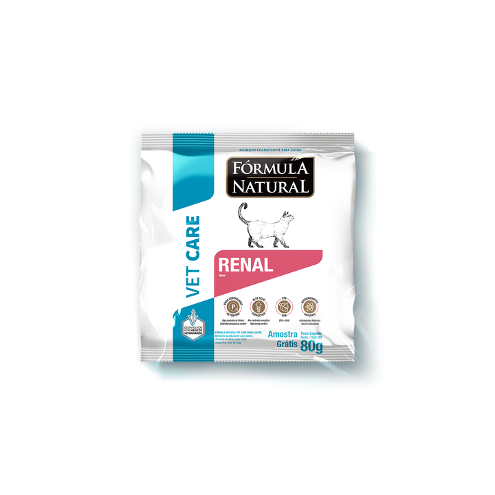 Сухой корм для кошек Formula Natural VET CARE RENAL, диетический, при хроническом заболевании почек, 80 гр