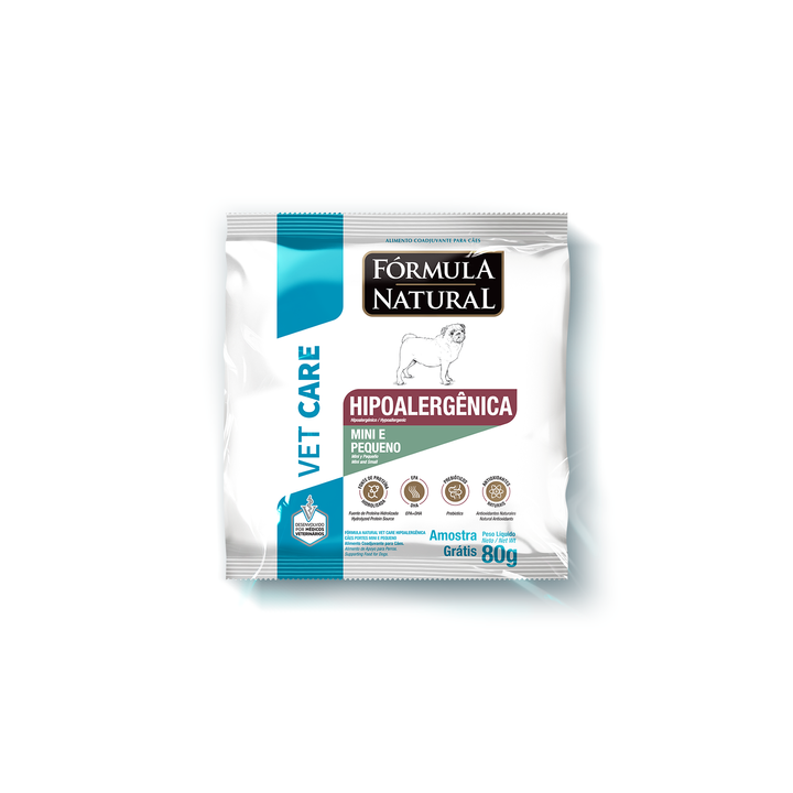 Сухой корм Formula Natural Vet Care Hypoallergenic (для собак мини и мелких пород), 80 г