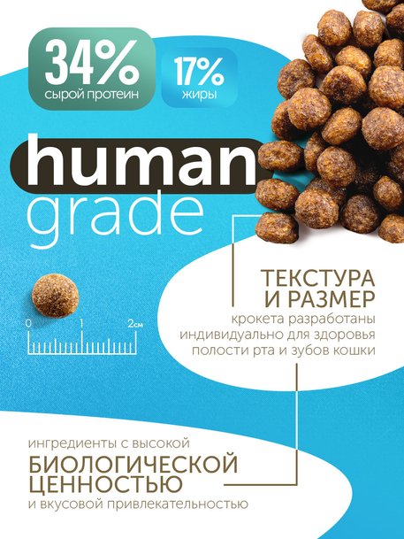 Сухой корм Formula Natural Fresh Meat (для взрослых кошек 7+) с курицей, томатами и зеленым чаем, 80 г.