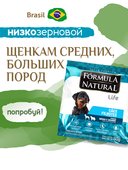 Сухой корм Formula Natural Life (для щенков средних и больших пород), 80 г