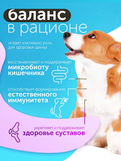 Сухой корм Formula Natural Fresh Meat (для щенков средних пород) с курицей, маниокой и куркумой, 80 г