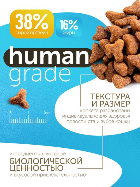 Сухой корм Formula Natural Fresh Meat (для взрослых кошек) с курицей, зеленым чаем и розмарином, 80 г