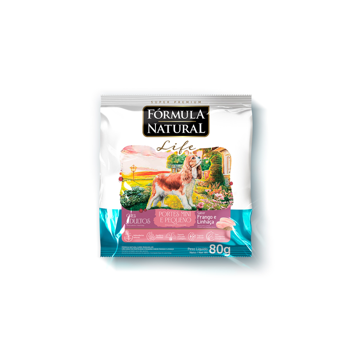 Сухой корм Formula Natural Life (для взр. собак мини пород), 80 г